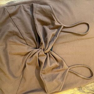 Brown, Forever 21, Small Midi Dress
